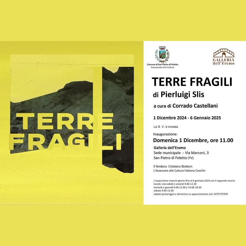 “Terre Fragili” di Pierluigi Slis “Terre Fragili” di Pierluigi Slis