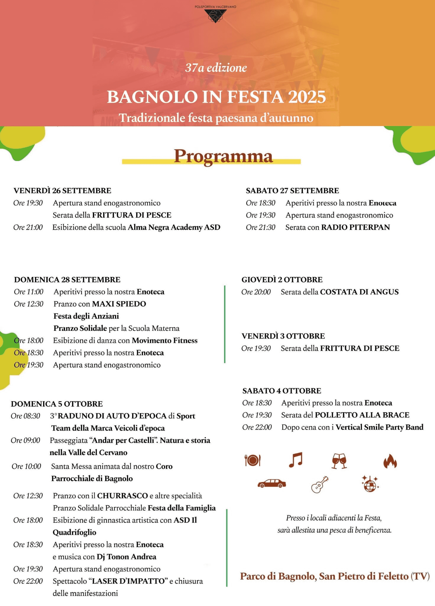 Locandina de Bagnolo in Festa