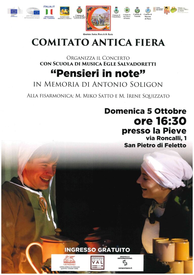 Pensieri in note Pensieri in note - Locandina evento