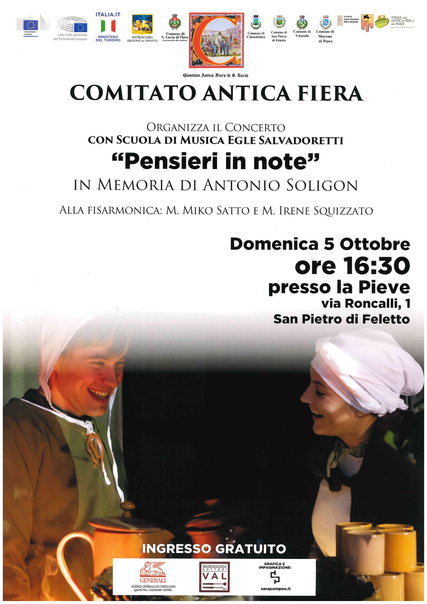 Pensieri in note - Locandina evento